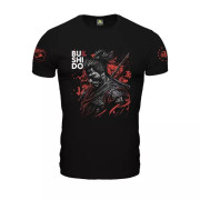 CAMISETA BUSHIDO TEAM SIX CORAGEM - PRETA 