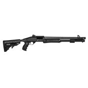 ESPINGARDA CBC MILITARY 3.0 CALIBRE 12 PUMP 19" COM ACESSÓRIOS