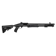 ESPINGARDA CBC MILITARY 3.0 CALIBRE 12 PUMP 19" COM ACESSÓRIOS